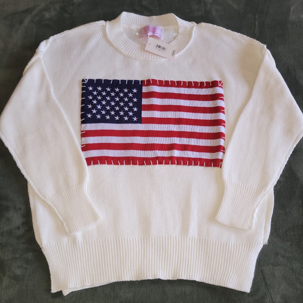 Simply Southern USA flag Sweater